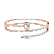 Luxury edit Fancy Shape Statement Bangle
